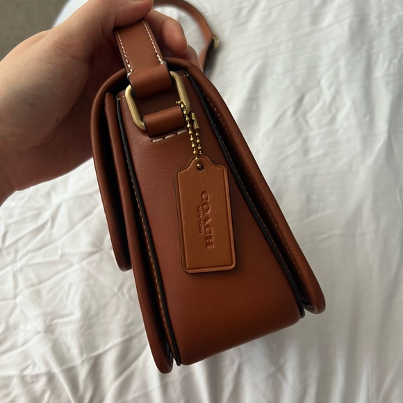 Coach Studio Shoulder Bag In Signature Jacquard With Penguin Motif - Picture 10 of 10